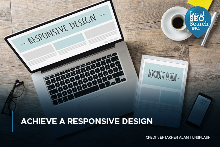 Achieve a Responsive Design