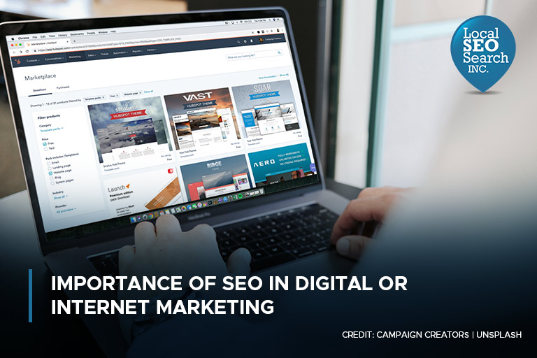Importance of SEO in Digital or Internet Marketing