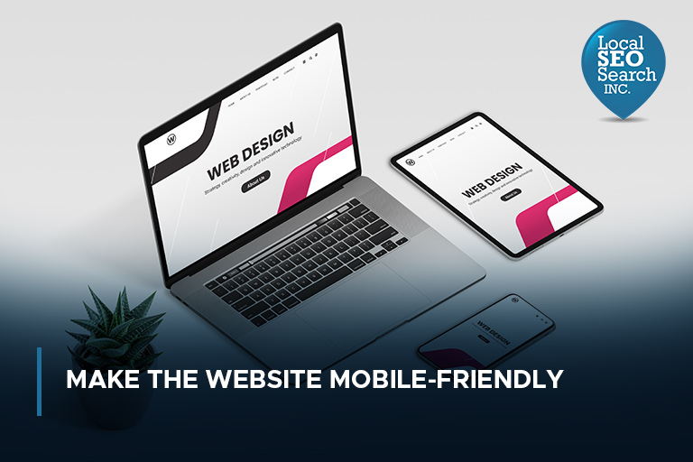 Make the Website Mobile-Friendly