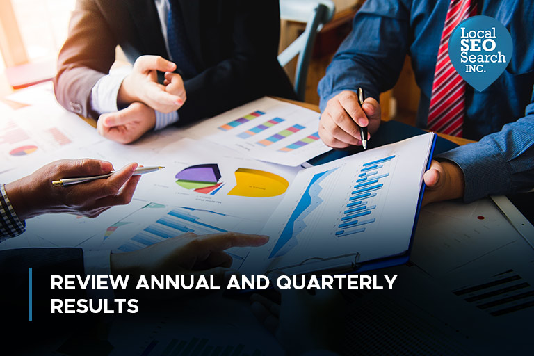 Review Annual and Quarterly Results