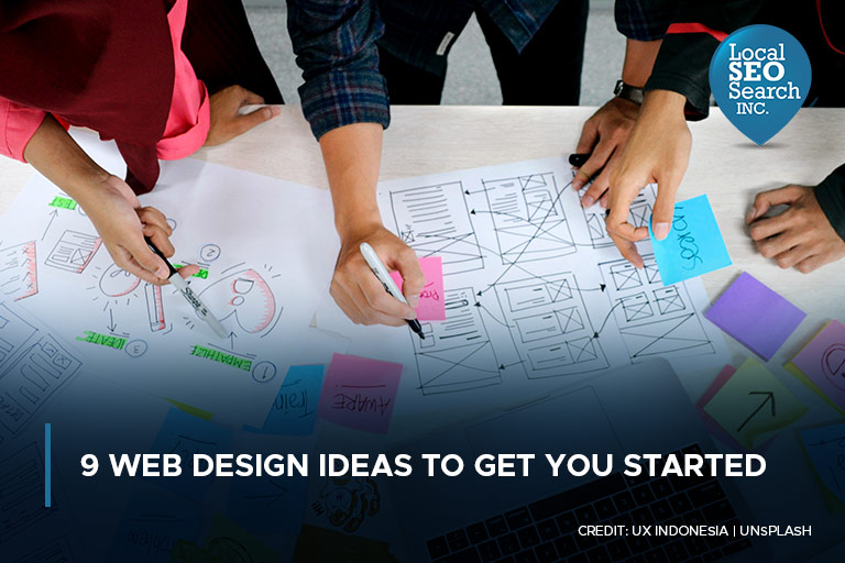 9 Web Design Ideas to Get You Started