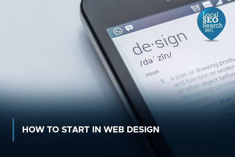 How to Start in Web Design