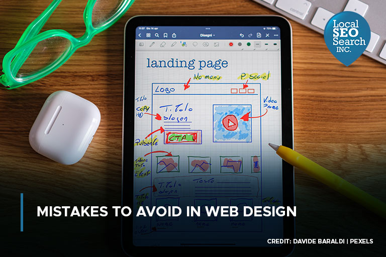 Mistakes to Avoid in Web Design