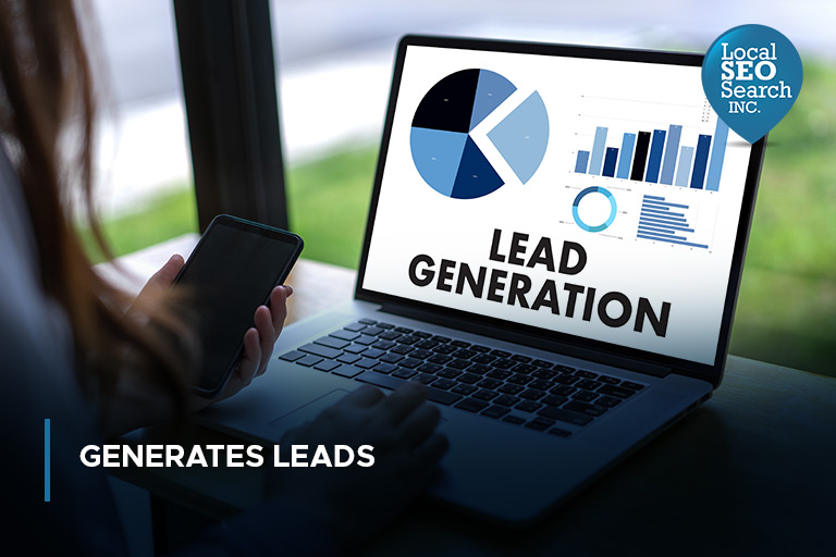 Generates leads