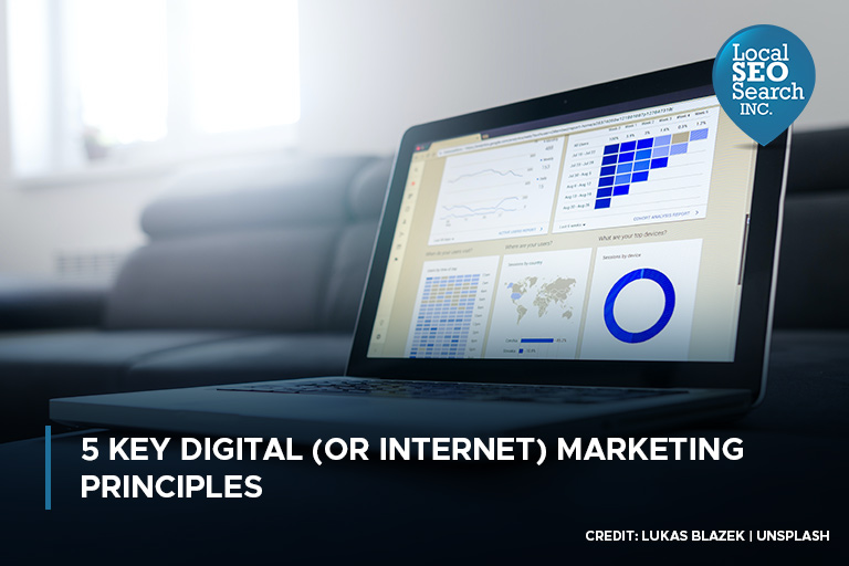5 Key Digital (or Internet) Marketing Principles