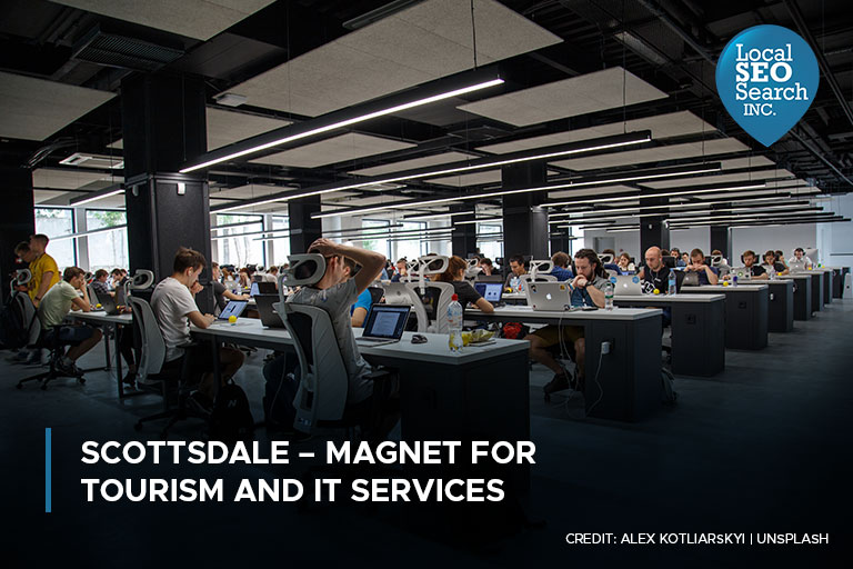 Scottsdale – Magnet for Tourism and IT Services